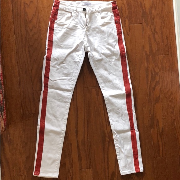 Men’s - Embellish NYC White Denim w/ Side Stripe - Picture 5 of 5